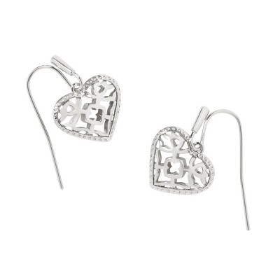 Target hot sale heart earrings