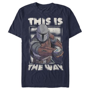 Men's Star Wars The Mandalorian This Is The Way Mando T-Shirt - 1 of 4