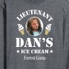Men's - Forrest Gump - Lieutenant Dan's Ice Cream Long Sleeve Graphic T-Shirt - 2 of 4