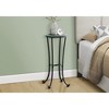Accent Table, Side, End, Plant Stand, Round, Living Room, Bedroom, Contemporary, Modern - 3 of 4