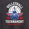 Women's - Top Gun - Volleyball Tournament Short Sleeve Graphic T-Shirt - 2 of 4