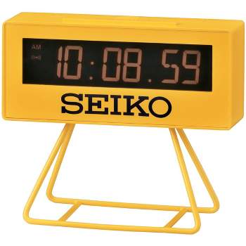 Seiko Victory Marathon Alarm Clock - Yellow