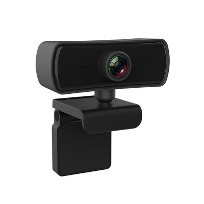 Dartwood 2K QHD USB Webcam with Built-in Microphone and Lens Cover for Conferences and Presentations