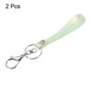 Unique Bargains Wrist Lanyard Keychain for Bag Wallet Decoration 2 Pcs - 3 of 4