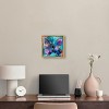 Art Remedy Jewel Toned Butterfly Colorful buterfly and flowers wall art Framed - 2 of 4