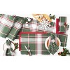 Design Imports Deck The Halls Plaid Table Runner - 2 of 2