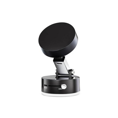 TruAIR Black Foldable Retractable Double-Sided Phone Holder