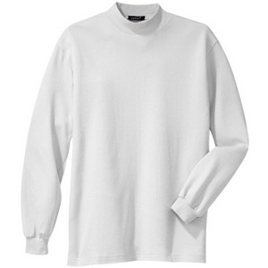 Mafoose Men's Casual Long Sleeve Interlock Knit Coller Mock Turtleneck Sweaters - 1 of 4