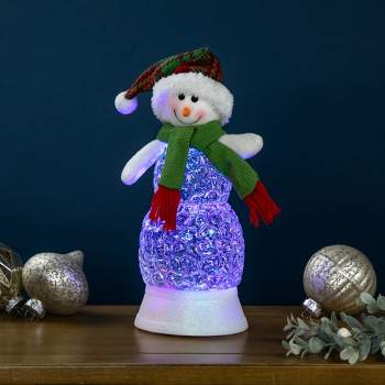 Northlight 11 LED Lighted Icy Crystal Glitter Snow Globe Angel Christmas  Figure, 1 - Kroger