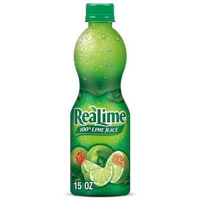 ReaLime 100% Lime Juice - 15 fl oz Bottle