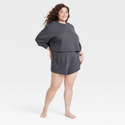 Women's Pointelle Lounge Sweatshirt - Colsie™