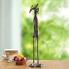 SPI Home Fabulous Flutist Metal Sculpture – 39" Tall Bronze-Toned Musician Figure for Artistic and Musical Home Decor - 3 of 4