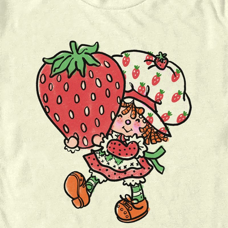 Men's Strawberry Shortcake Cartoon Cute Berry T-Shirt, 2 of 5