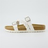 CUSHIONAIRE Women's Lizzy Cork Footbed Sandal - Comfortable, Adjustable Straps, Arch Support, Wide Widths Available, Boho Chic Summer Slides - 2 of 4