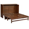 Whisen Full Murphy Bed with Storage Drawer & Charging Station - 4 of 4
