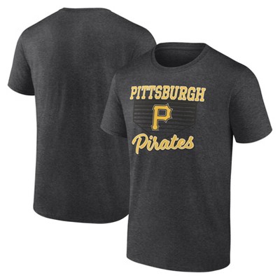 Mlb Pittsburgh Pirates Boys' Gray Poly T-shirt : Target
