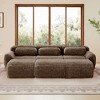 Convertible Sectional Sofas with 32D High-Density Sponge, Movable Ottoman, and Free Combination - 3 of 4