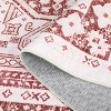 Oriental Vintage Bordered Area Rug - Non-Slip Ultra-Thin Washable Carpet for Living Room, Bedroom, Dining Room & Office - 4 of 4