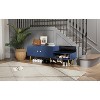 VYNXARIA TREXM Modern Navy Shoe Storage Bench - Style, Function & Quality in One - 4 of 4