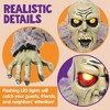 Joyfy Groundbreaking Zombie Halloween Decoration, Climbing Zombie with Sound and Flashing Eyes, Halloween Décor for Outdoor Indoor - 4 of 4