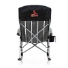 MLB St. Louis Cardinals Outdoor Rocking Camp Chair - Black - 2 of 4