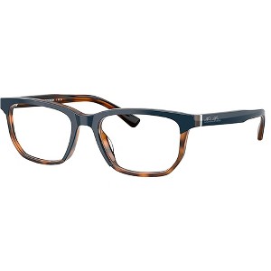 Brooks Brothers BB 2074U 6163 Unisex Rectangle Eyeglasses Navy/Tortoise 54mm - 1 of 3