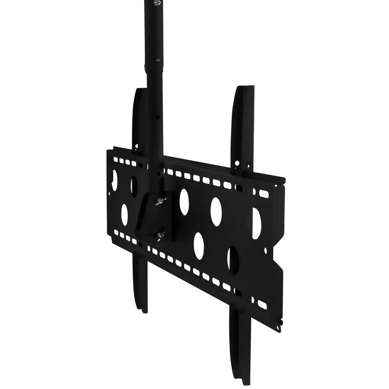 Mount-It! Height Adjustable Full Motion TV Ceiling Mount | Swivel Tilting Bracket for 42 - 90 Inch TVs | 220 Lbs. Weight Capacity | Black, 3 of 11