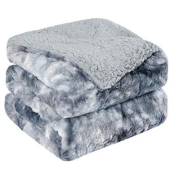 Solid Soft Heavy And Thick Plush Mink Throw Blanket Beige - Trademark  Global : Target