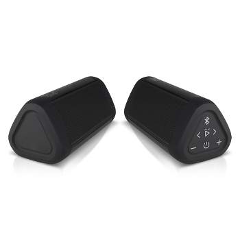 OontZ Ultra Dual Bluetooth Speaker, 14 Watts, up to 100 ft Bluetooth Range, IPX7 Waterproof Portable Bluetooth Speaker (Black-Dual)