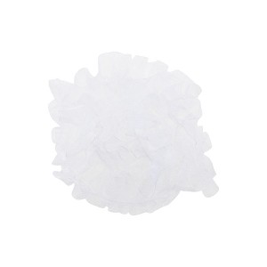 Unique Bargains Ribbon with Lace Trim & Crinkle Satin Polyester 35.83"x0.98" 1 Pc - 1 of 3