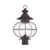 Livex Lighting Harbor 1 - Light Post Light in  Bronze - 3 of 4