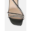 Raisins Pie Diamante Embellished Block Sandals Women - 4 of 4