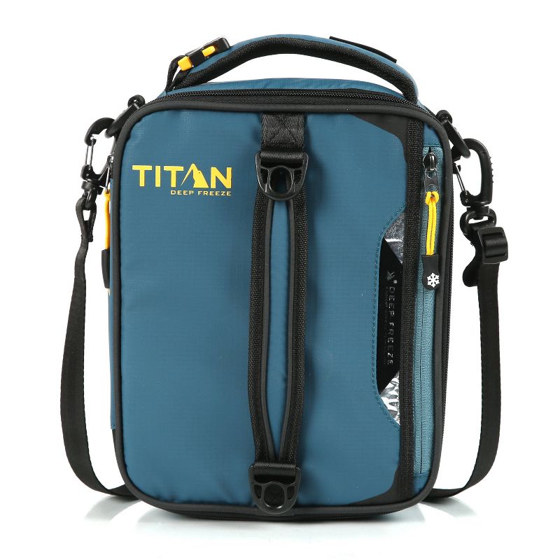 Arctic Zone Titan Deep Freeze Expandable Lunch Bag with Ice Walls - Atlantic Blue, 5 of 19