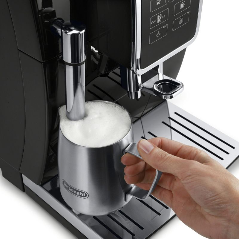 Delonghi Dinamica Fully Automatic Coffee and Espresso Machine - Black, 5 of 8