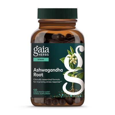 Gaia Herbs Ashwagandha Root - Supports a Healthy Response to Stress, the Immune System, and Restful Sleep