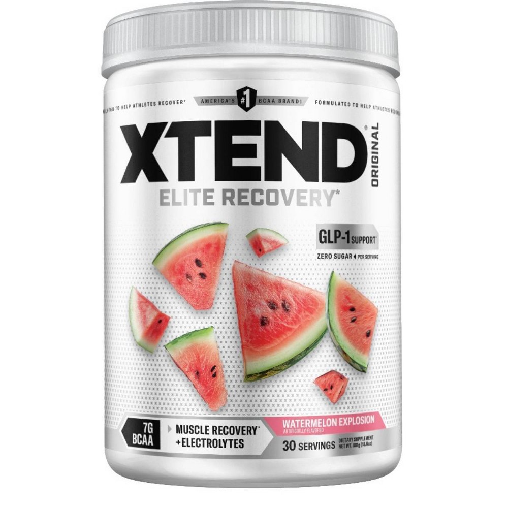 Photos - Vitamins & Minerals Xtend Elite Muscle Recovery + Electrolytes Supplement Powder - Watermelon Explosion - 30 Servings