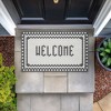 Stupell Industries Welcome Mosaic Pattern Printed Outdoor Door Mat, design by Caroline Alfreds, 18"x30" - 4 of 4
