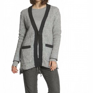 Women's Wo's Boucle Snap Cardigan - LABEL+thread - 1 of 4
