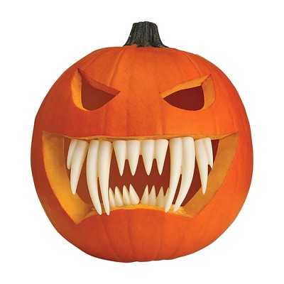 Funworld Halloween Pumpkin Accessory Kit | Fang Teeth