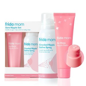 Frida Mom Breastfeeding Sore Nipple Set - 3.5oz/2pk - 1 of 4
