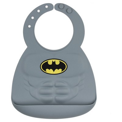 Bumkins DC Comics Silicone Muscle Bib - Batman