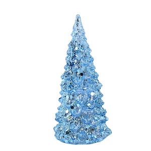 Roman 4.75 In Lighted Glitter Tree Battery Operated Tree Sculptures - 1 of 3