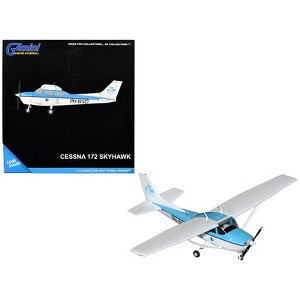Cessna 172 Skyhawk Aircraft KLM Aeroclub Light Blue & White