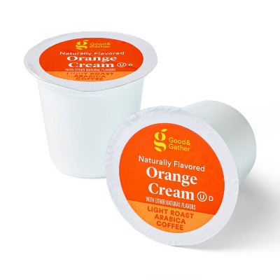 Orange Cream Flavored Light Roast Coffee Pods - 16ct - Good & Gather™