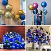 PartyWoo Foil Balloons Royal Blue Giant 4D 22 Inch 6 pcs - 4 of 4