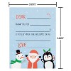 10ct Thank You Letter to Santa Christmas Cards Boxed with Envelopes Fill in the Blank - 4 of 4
