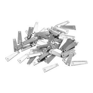 Unique Bargains Flat Back Sew on Acrylic Irregular Mirror for DIY Evening Dresses Cloth 50 Pcs - 1 of 4