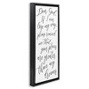 Stupell Industries Dear God Motivational Phrase, 15" x 31" - 3 of 4