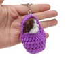 Unique Bargains Slippers Sleeping Cat Handbag Charm 1 Pc - 4 of 4