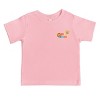 The Juniper Shop Mini Smiley Let's Go Exploring Front and Back Toddler Short Sleeve Tee - 3 of 4